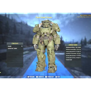 UNY/AP/sent  T 60 Military dev room paint full set