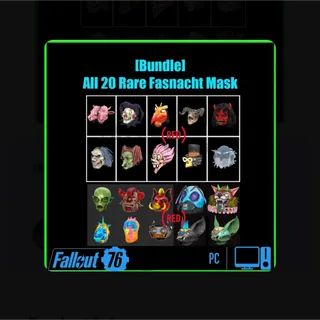 20 all mask fasnacht