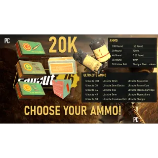 ammo choose any 20k