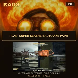 Plan: Super Slasher Auto Axe Paint | PC