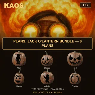 Plans: Jack O’Lantern Bundle — 6 Plans | PC
