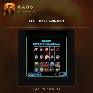 20 all mask fasnacht