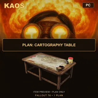 Plan: Cartography Table | PC