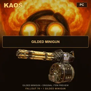 Gilded Minigun | PC