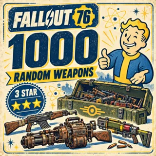1000 random weapons
