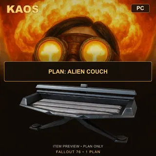 Plan: Alien Couch | PC