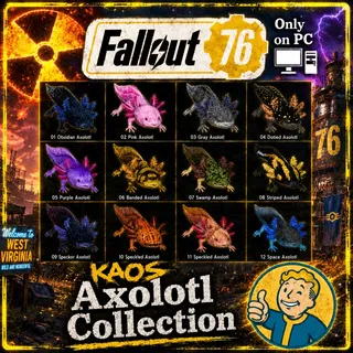 Axolotl Set 12 moth