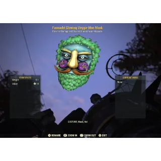 FASNACHT  VEGGIE  GLOWING MASK