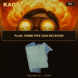 Plan: Prime Pipe Gun Receiver | PC