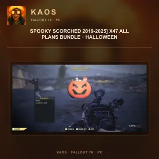 Spooky Scorched 2019-2025] x47 All Plans Bundle・Halloween