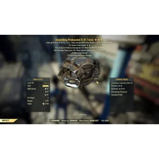 X01: unyielding /ap/The sentry[Perfec 5/5 full set 