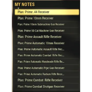 All Prime Receiver 38 Plans Full Plan Bundle (PC)
