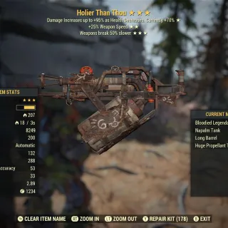 holy fire bloodied 25 50