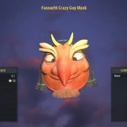 crazy guy fasnacht mask