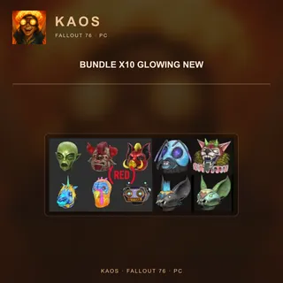 bundle x10 glowing new