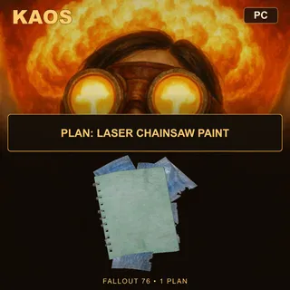 Plan: Laser Chainsaw Paint | PC
