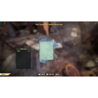 Plan assault  rifle  wraith wrath paint 