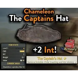 chameleon the captains hat 
