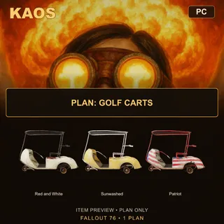 Plan: Golf Carts | PC