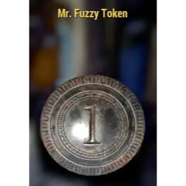 Mr fuzzy token x3000