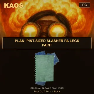 Plan: Pint-Sized Slasher PA Legs Paint | PC