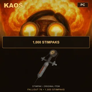 1,000 Stimpaks | PC