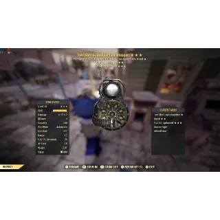 minigun two shot 25 25 invisible wor