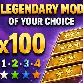 x 100 ANY 4 Star Legendary Mod Hauler's / Raging / Satiated / Tarnished / Vector