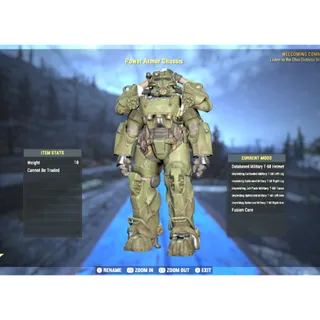 UNY/AP/sent  T 60 Military dev room paint full set