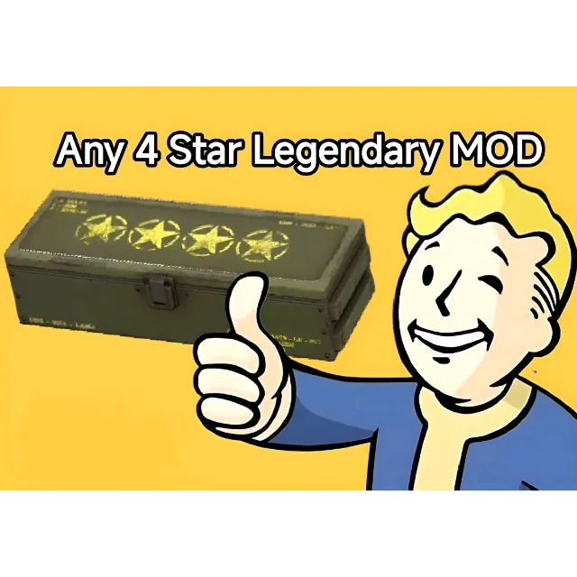 x5 new 4 star raid mod legendary mod choise - Fallout 76 Game Item ...