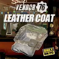leather coat apparel