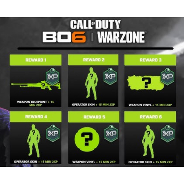 Call of Duty Black Ops 6 COD Bo6 Monster Energy Skin + 10h 45min 2XP Pack Other Gameflip