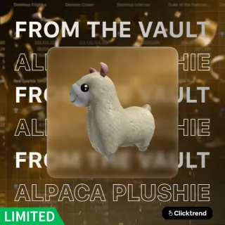 From the Vault: Alpaca Plushie | Limiteds