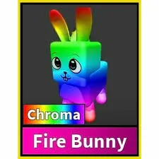 PET CHROMA FIRE BUNNY - MM2