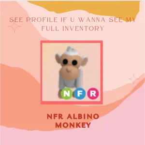 NFR Albino Monkey