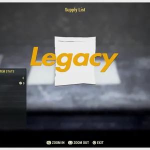 Supply List Legacy