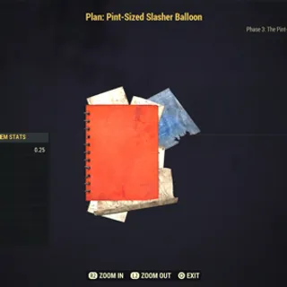 Slasher Balloon Plan