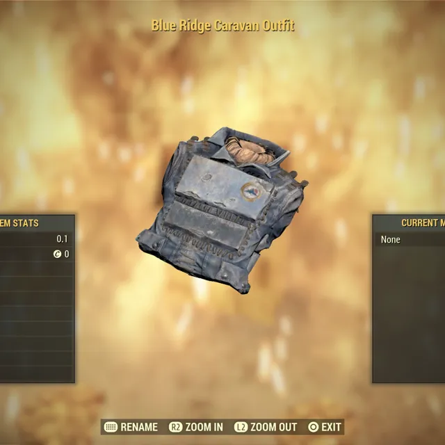 Fallout 76 Blue Ridge Rug Blue Ridge Outfit - Fallout 76 Game Items - Gameflip