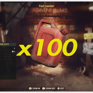 100 x Fuel Canisters