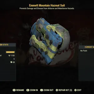 Emmett Hazmat Suit