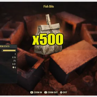 500 Fish Bits