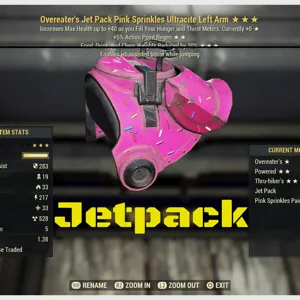 Jetpack Left Arm