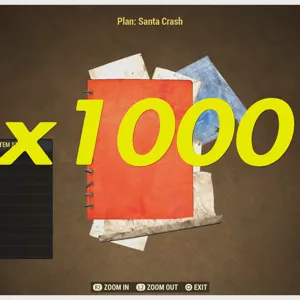 1000 x Santa Crash Plans