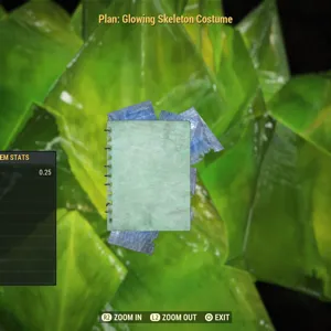 Glowing Skeleton Costume