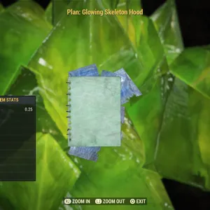 Glowing Skeleton Hood