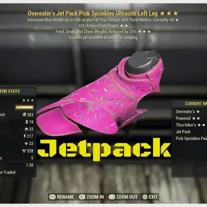 Jetpack Left Leg