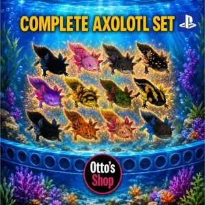 Complete Axolotl Set