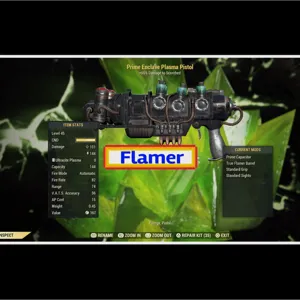 Enclave Flamer Pistol