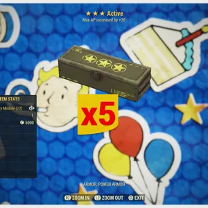 5 x Active Mods