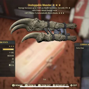 Legacy Unstoppable Monst